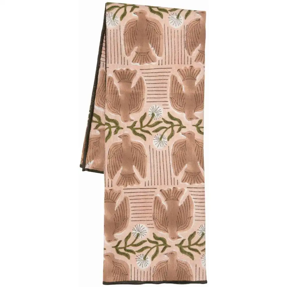Alternative view of Danica Studio Block Print Dishtowel | Peregrine
