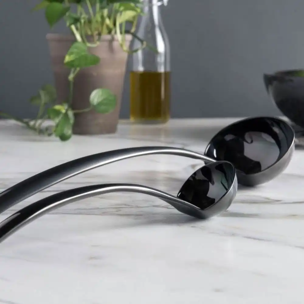 Alternative view of Cuisipro Tempo Noir Ladle | 14"