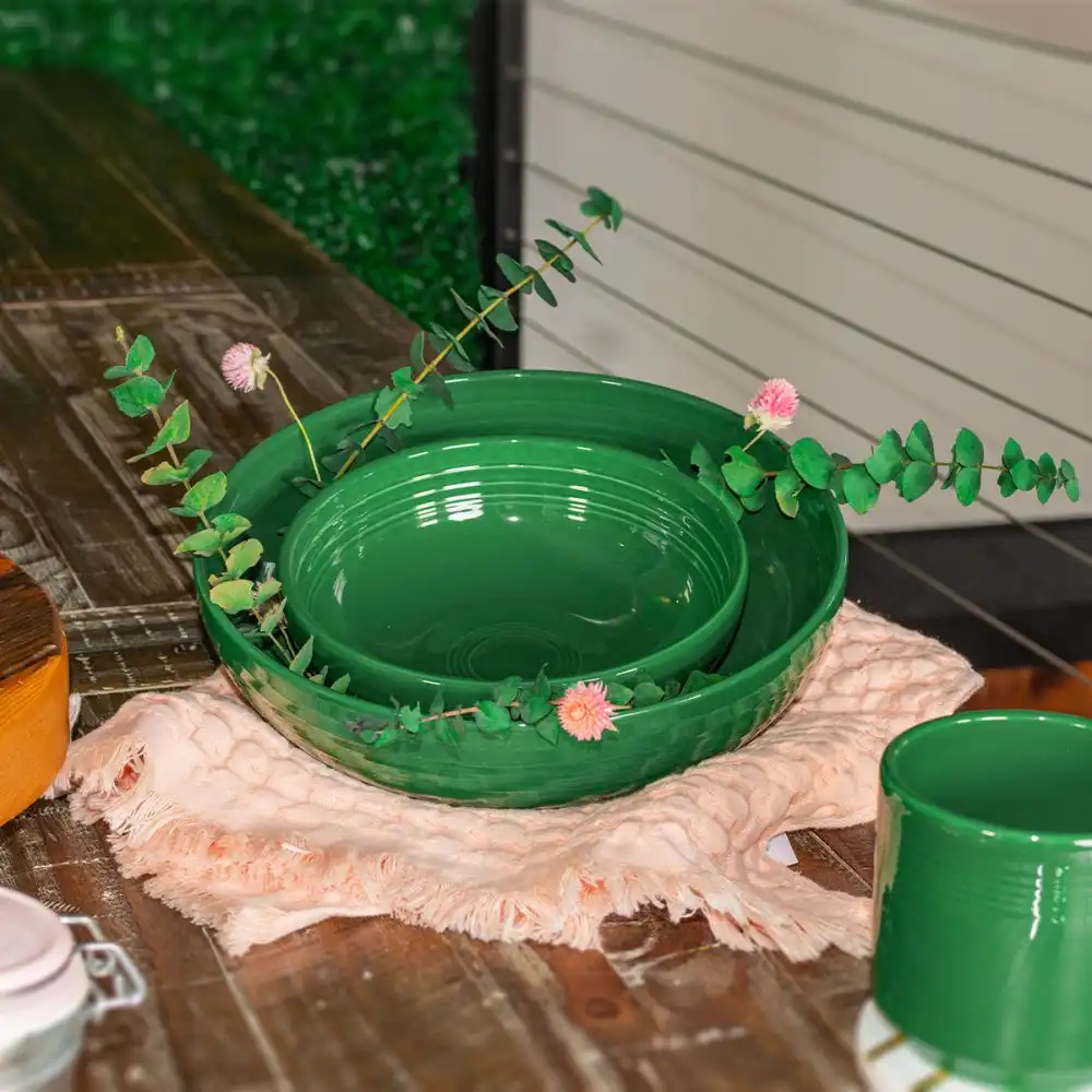 Alternative view of Fiesta® 68oz Large Bistro Coupe Bowl | Jade
