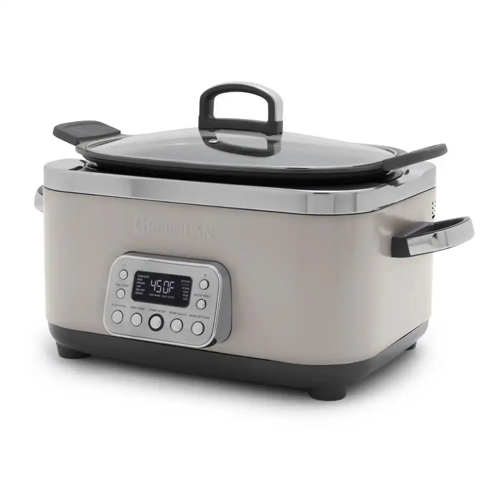 GreenPan Elite 14-in-1 6-Quart Slow Cooker | Clay