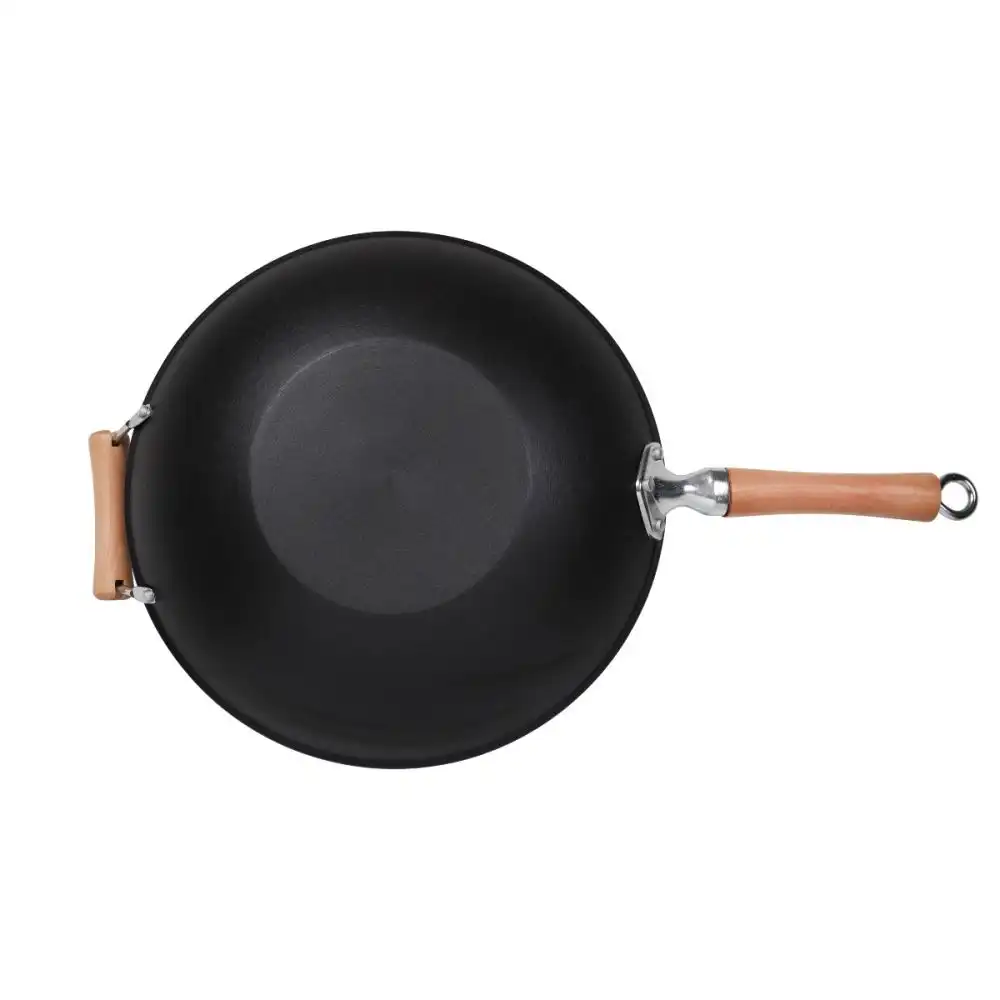 Alternative view of Joyce Chen Professional Series 14" Cast Iron Wok