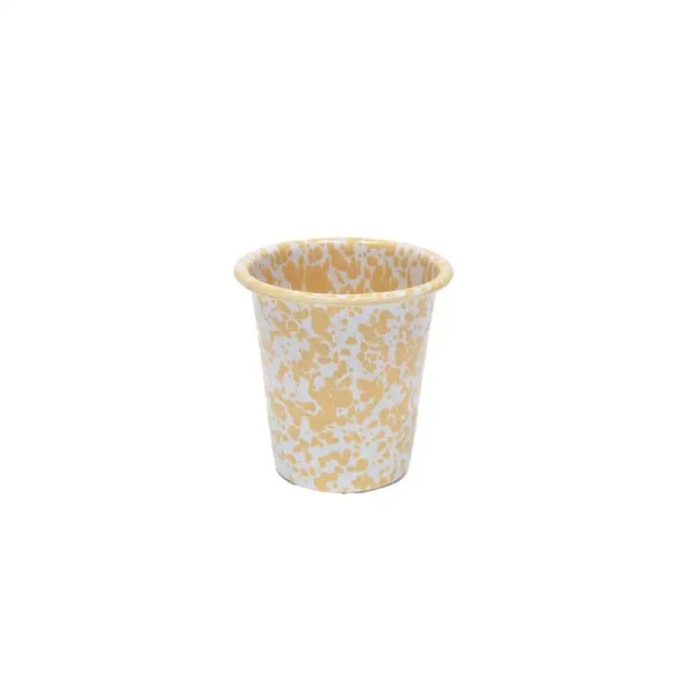 Crow Canyon 10oz Short Tumbler | Yellow Splatter