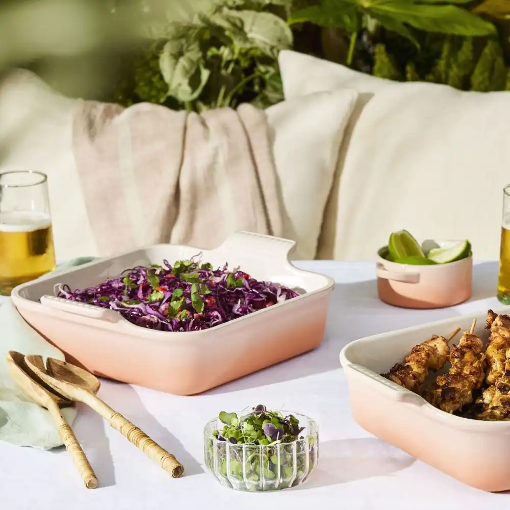 Alternative view of Le Creuset Heritage Rectangular Baking Dishes (Set of 3) | Pêche