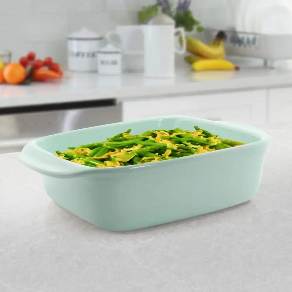 Alternative view of Chantal 8" x 8" Classic Square Baker | Sage Green