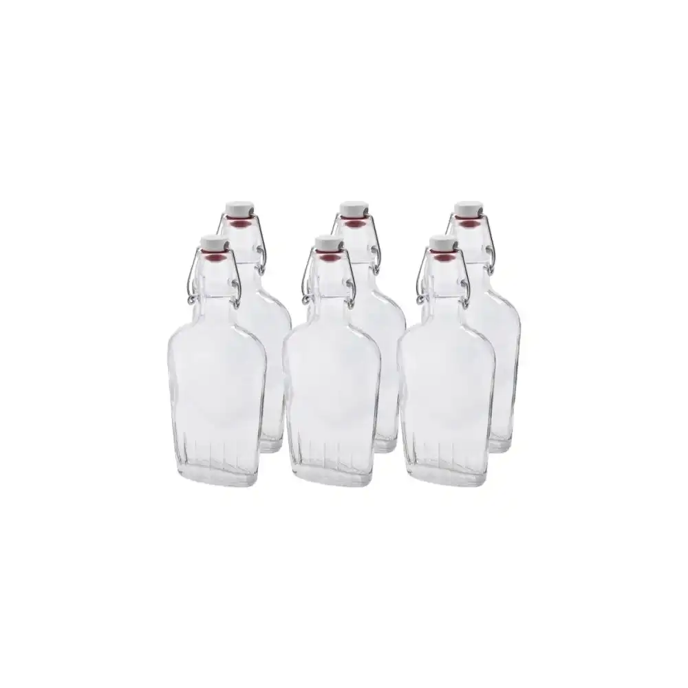 Alternative view of Bormioli Rocco Swing Top Glass Flasks (Set of 6) | 8.5oz (0.25L)