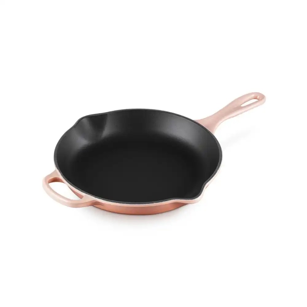 Le Creuset Signature 10.25" Cast Iron Skillet | Pêche