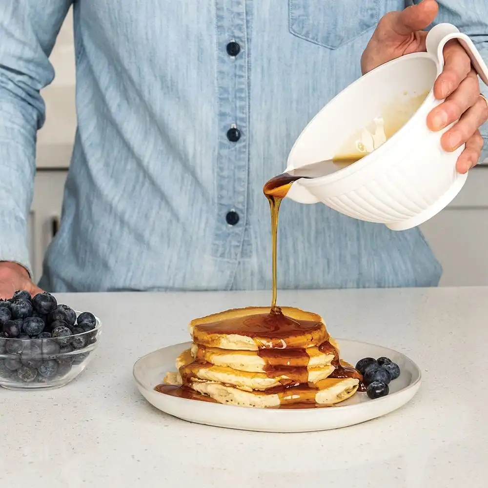 Alternative view of Nordic Ware Micro Mix & Melt Bowl | White