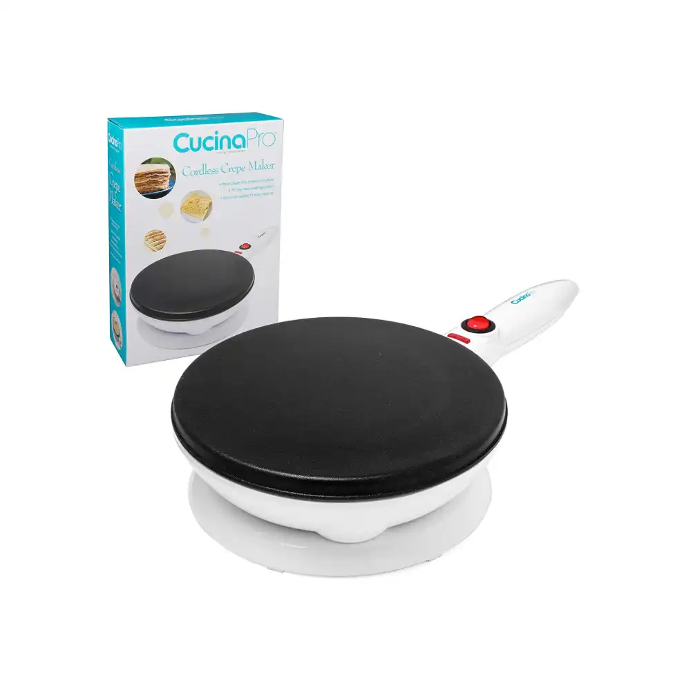 Alternative view of CucinaPro Cordless Crepe Maker