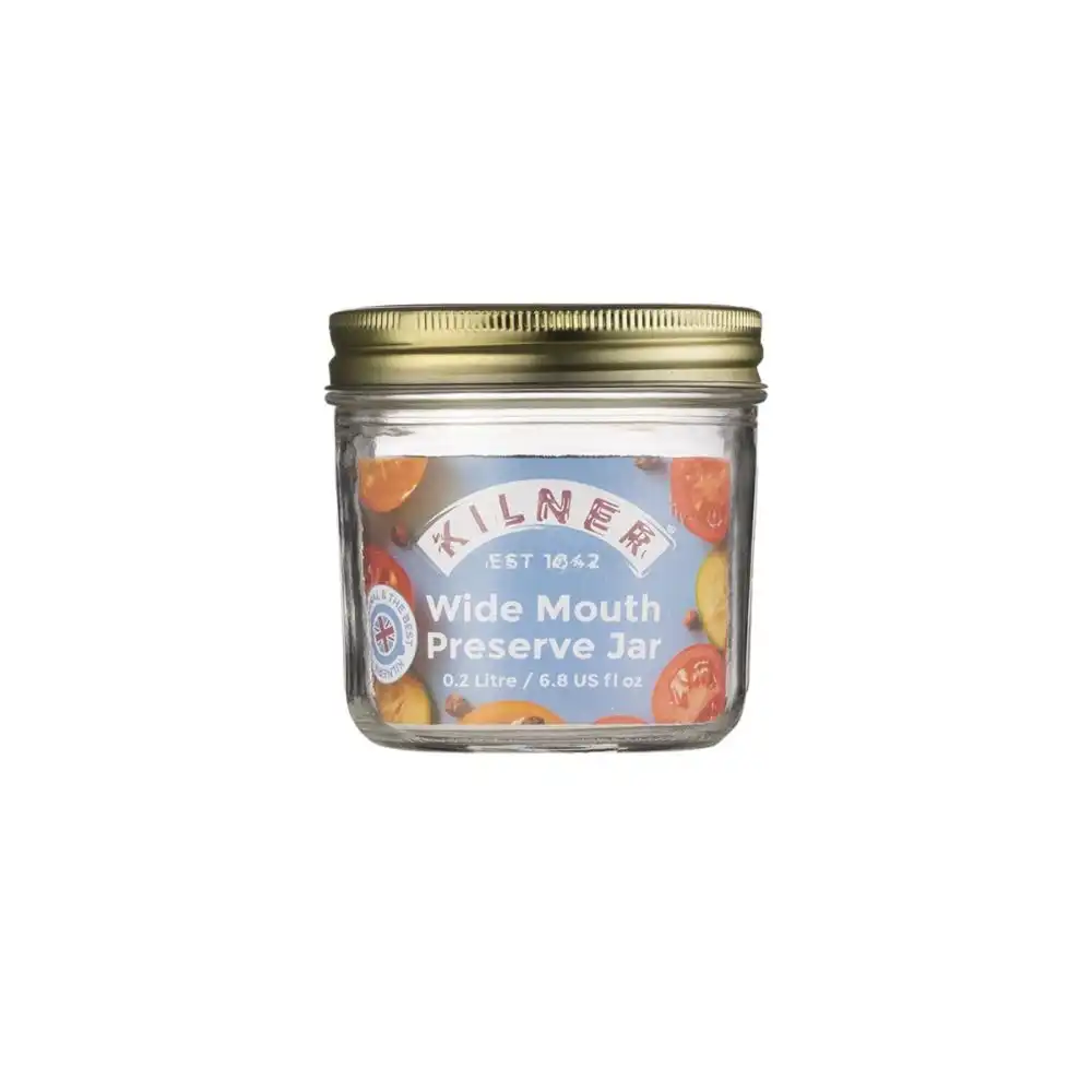 Alternative view of Kilner Wide Mouth Canning Jar | 7oz