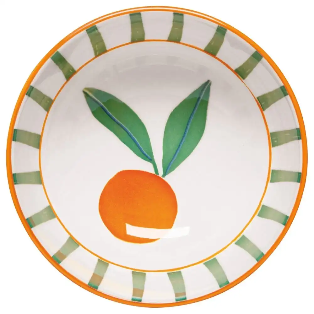 Alternative view of Danica Jubilee Citrus Burst 4.5" Stamped Bowl | Orange