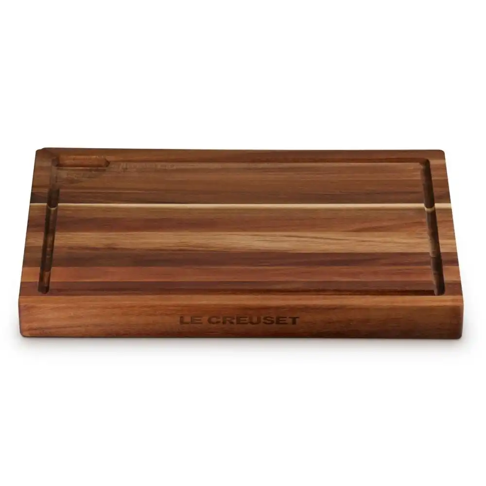 Le Creuset 20" Acacia Wood Butcher Block