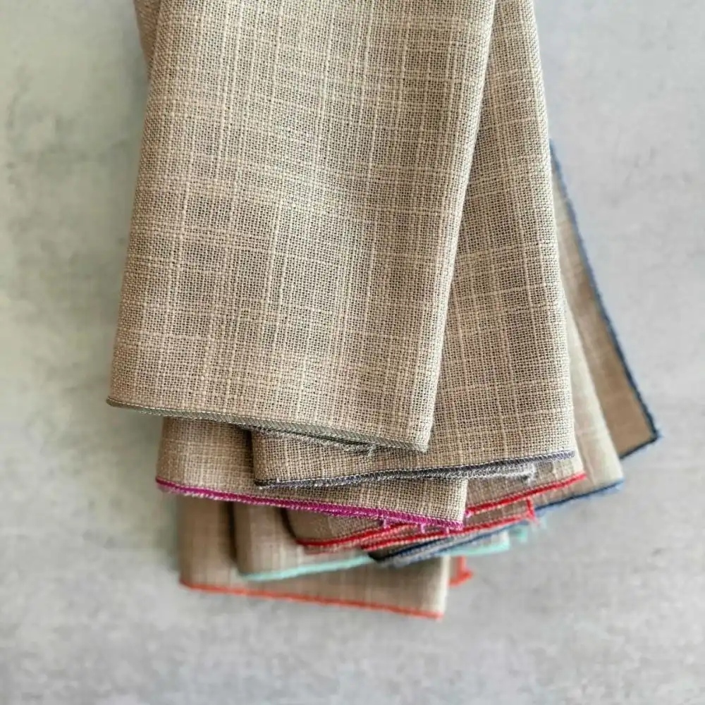 Alternative view of Dot & Army 8-Piece Oatmeal Napkins