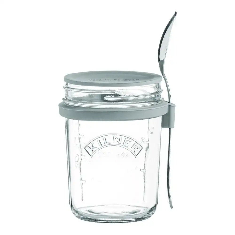 Kilner Create & Make Parfait & Overnight Oats Breakfast Jar Set