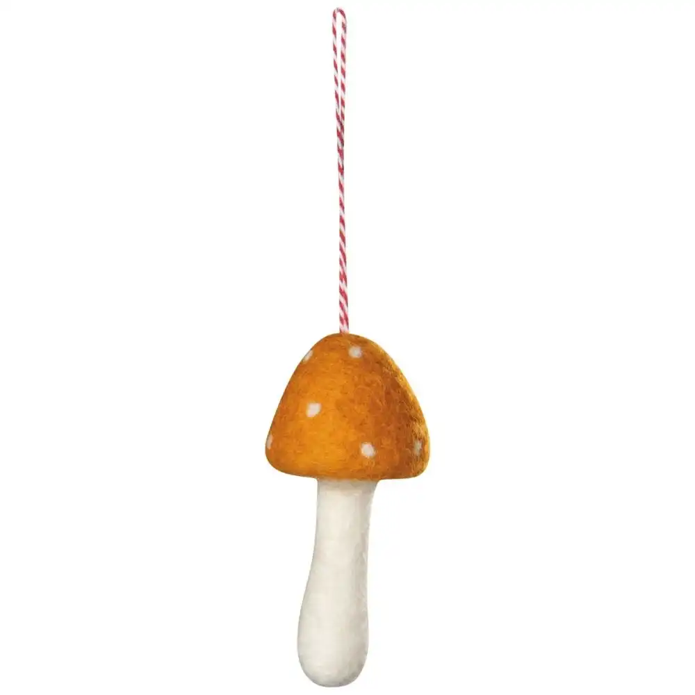 Alternative view of Danica Jubilee Toadstool Felt Ornament | Assorted Styles
