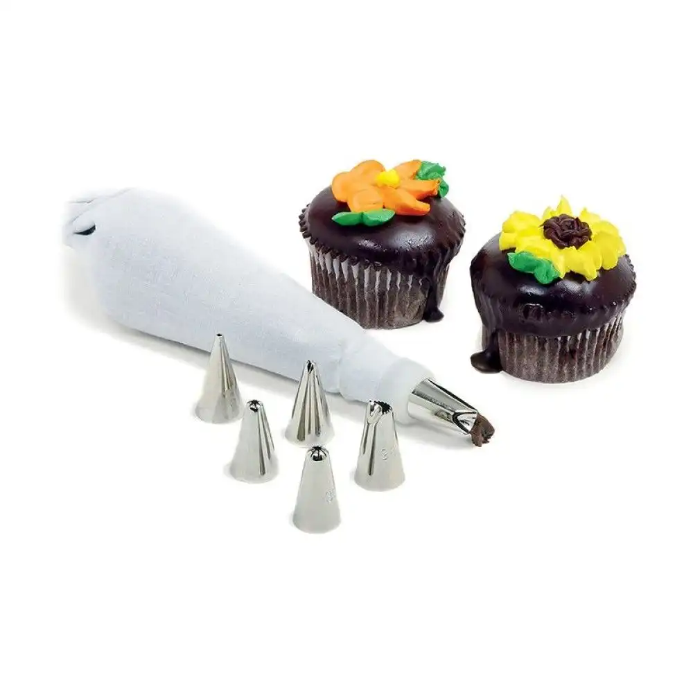 Alternative view of Norpro 8 Piece Cupcake and Cake Decorating Set