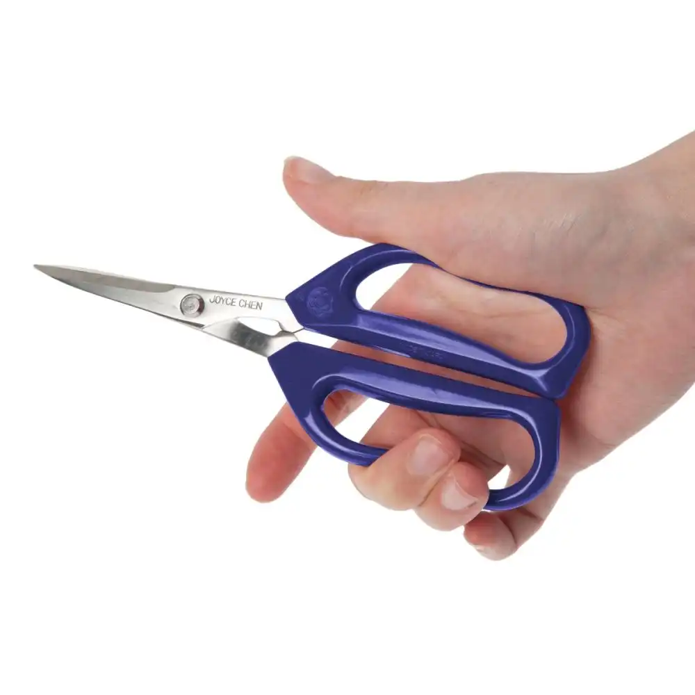 Alternative view of Joyce Chen Original Unlimited Kitchen Scissors w/ Blue Handles | 2 Pack