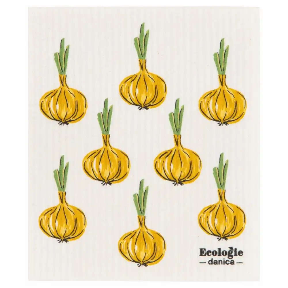 Ecologie by Danica Swedish Sponge Dish Cloth | Veggie Stand Onions