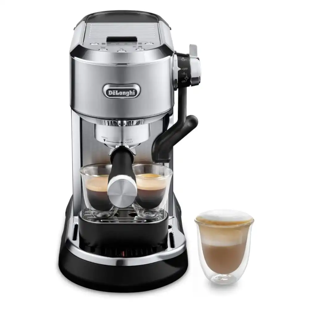De'Longhi Dedica Maestro Plus Espresso Machine with Automatic Steam Wand