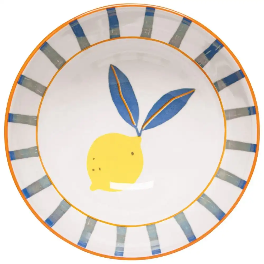 Alternative view of Danica Jubilee Citrus Burst 6" 22oz Stamped Bowl | Lemon