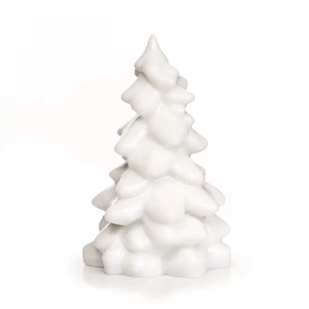 Mosser Glass Holiday Collection 8" Tree Figurine | Milk