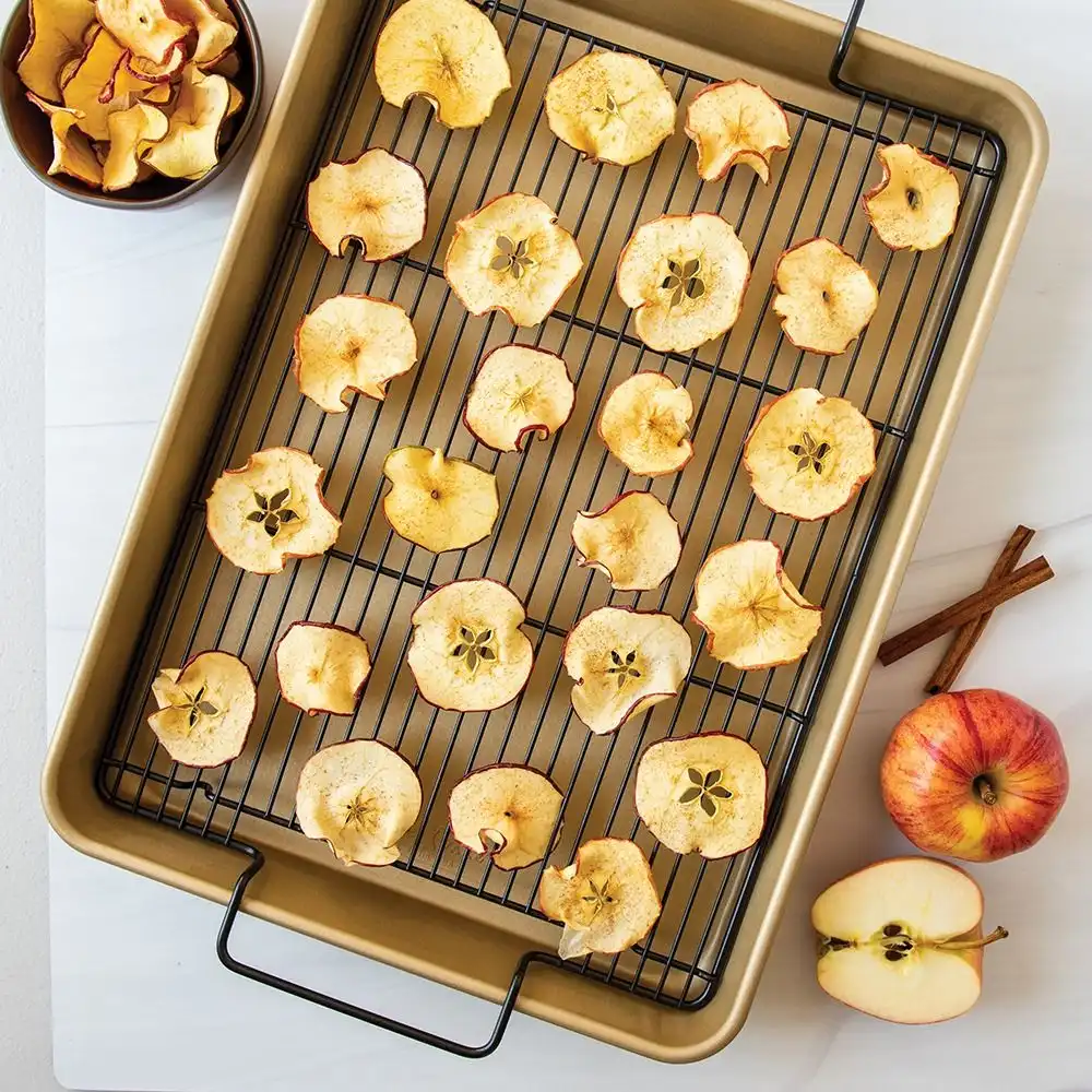 Alternative view of Nordic Ware High Sided Half Sheet With Rack