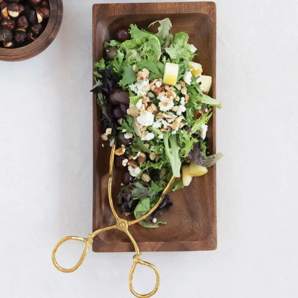 Alternative view of Creative Co-Op Acacia Wood Tray