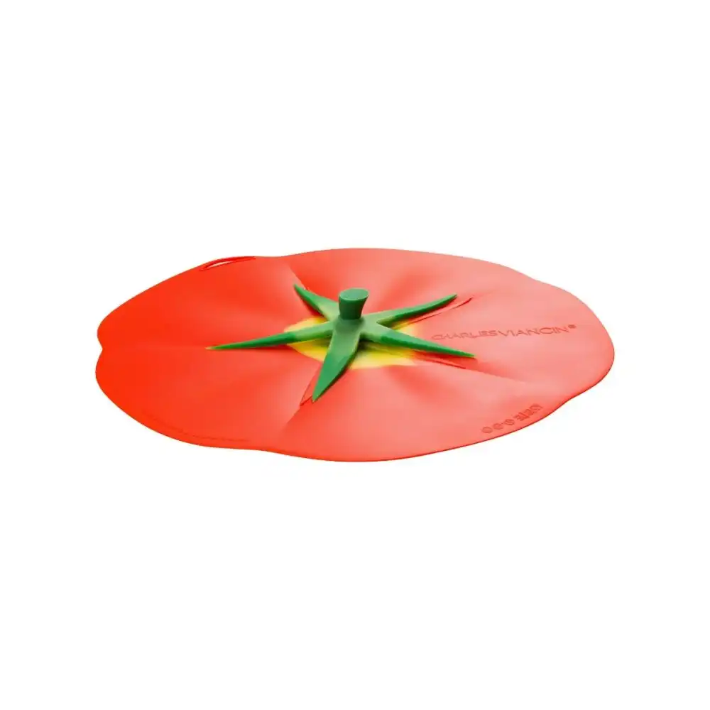 Alternative view of Charles Viancin Tomato Silicone Lid | 9"
