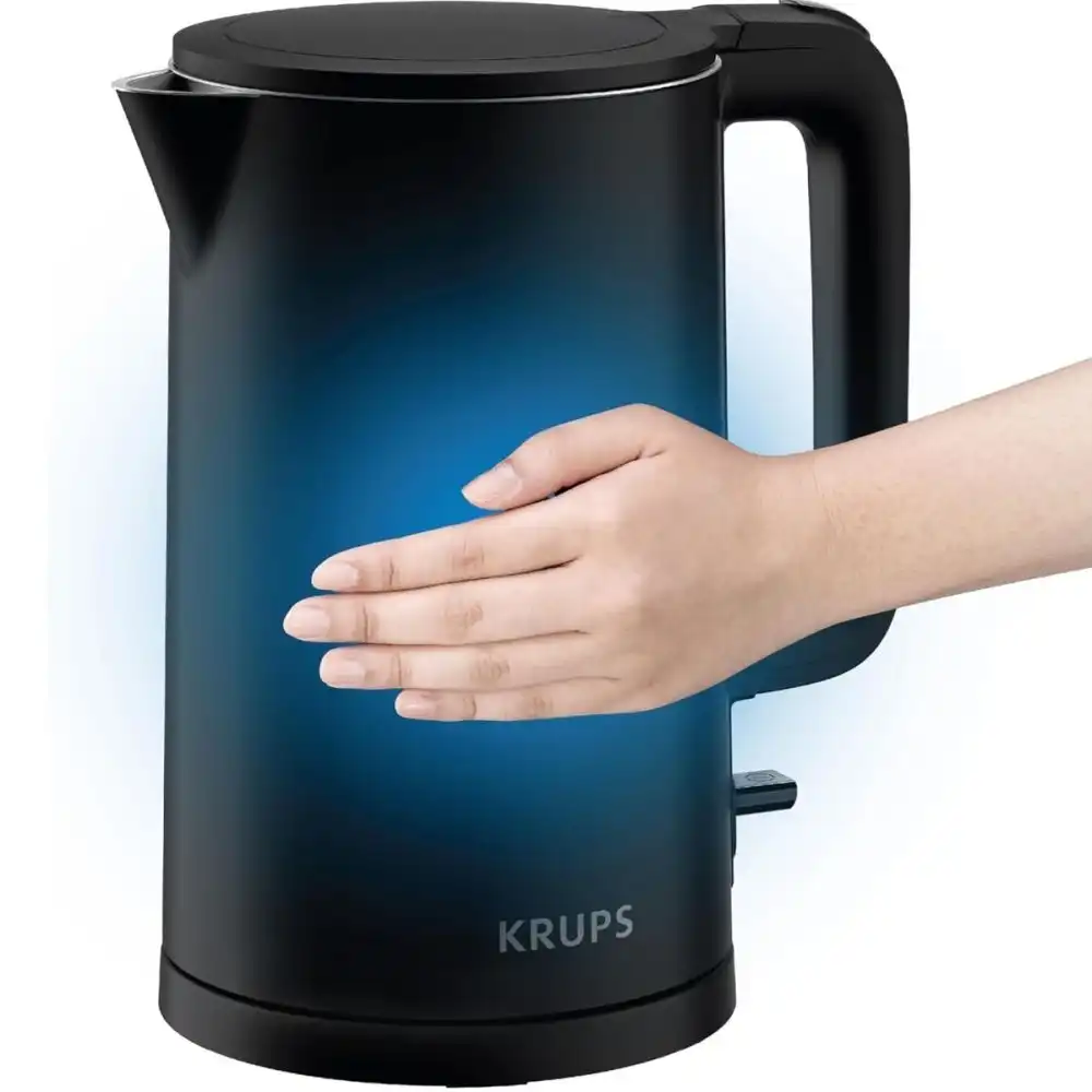 Krups 1.5L Double Layer Electric Kettle | Black