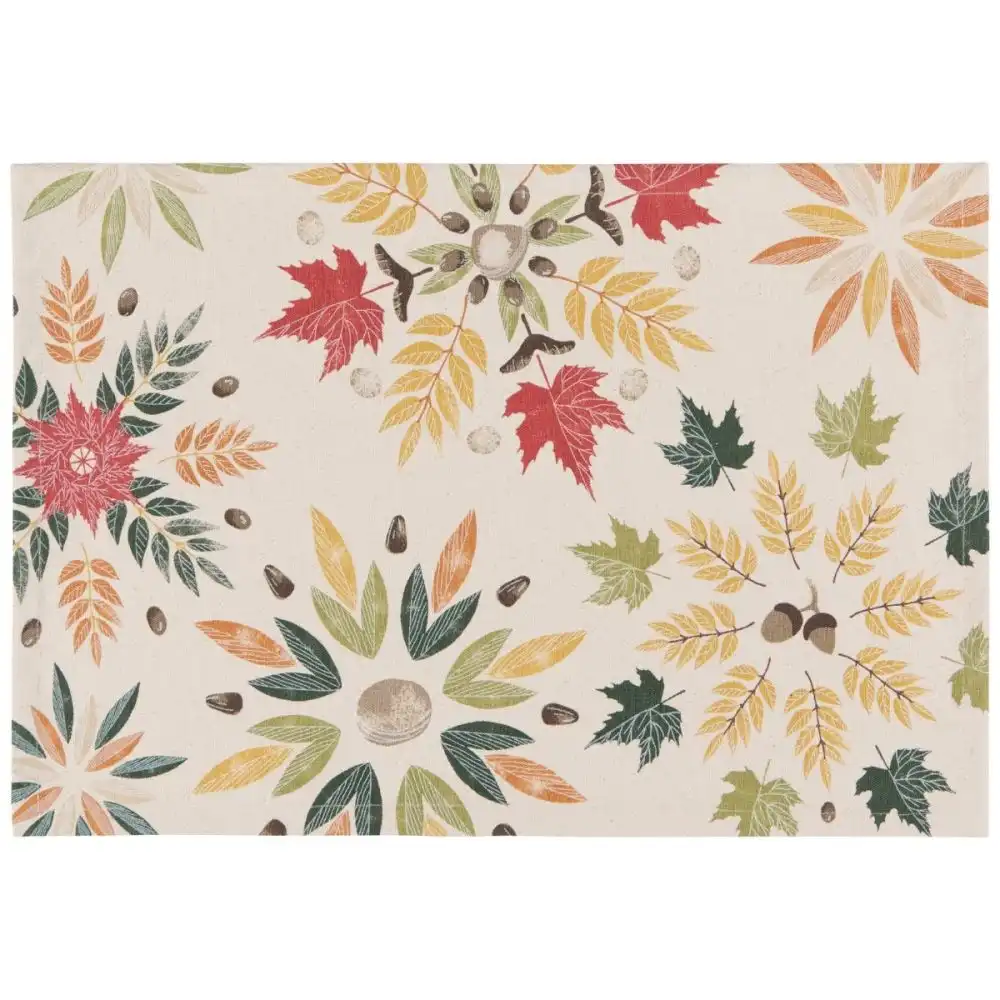 Now Designs by Danica 12" x 18" Printed Placemat | Fall Foliage
