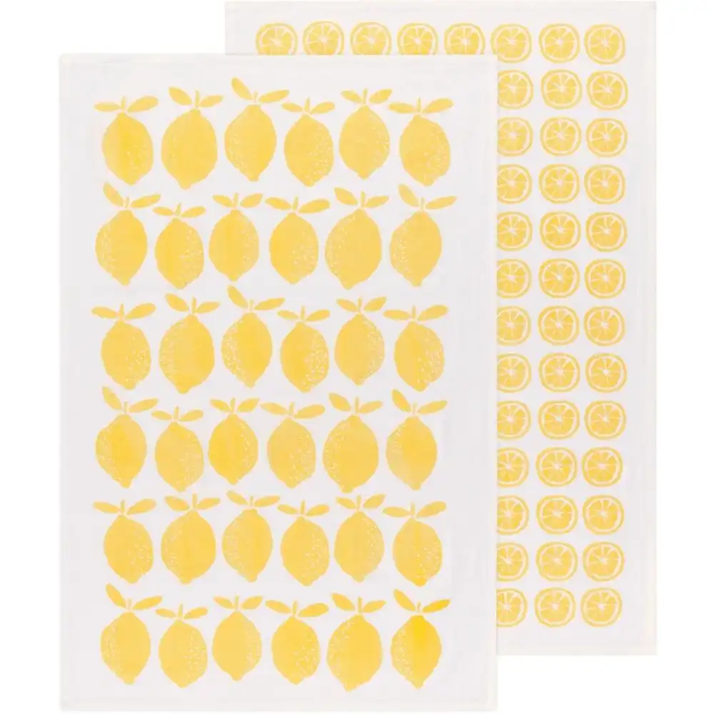 Now Designs by Danica Floursack Dishtowels (Set of 2) | Lemons