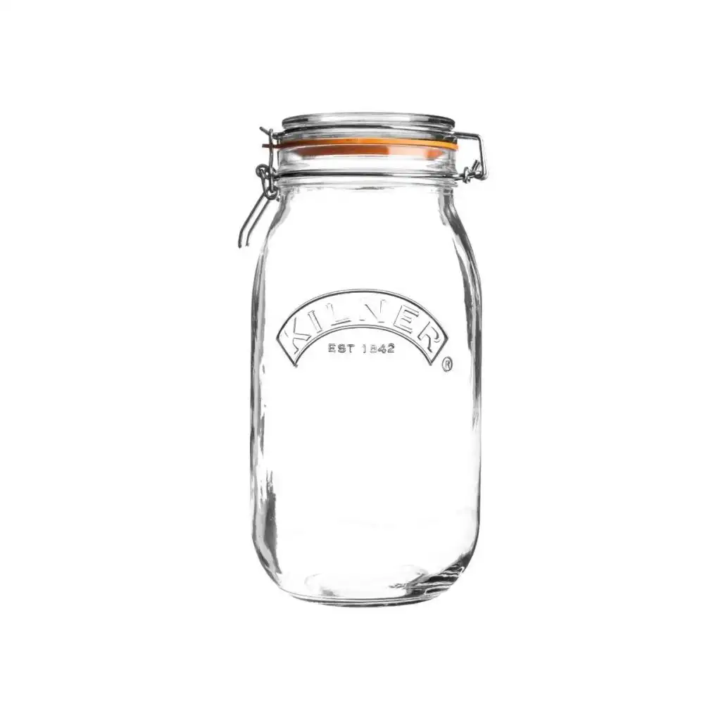 Alternative view of Kilner Round Clip Top Jars (Set of 3) | 68oz