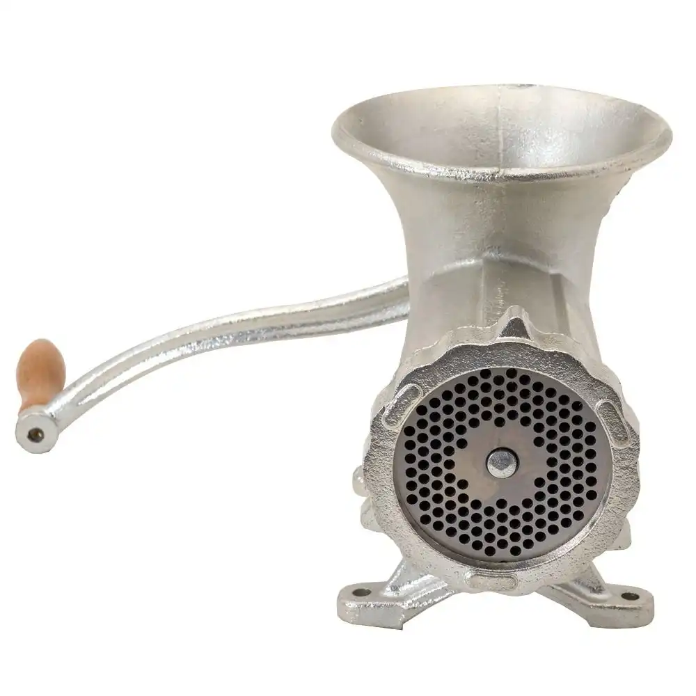 Alternative view of LEM #32 Tinned Cast Iron Hand Grinder