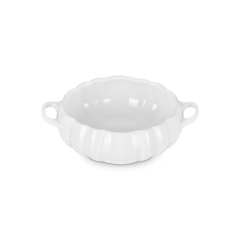 Alternative view of Le Creuset Pumpkin 4Qt. Serving Bowl | White