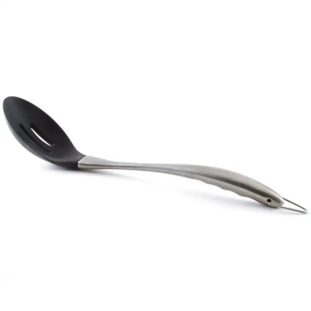 Alternative view of Norpro Stainless Steel and Silicone | Slotted Spoon