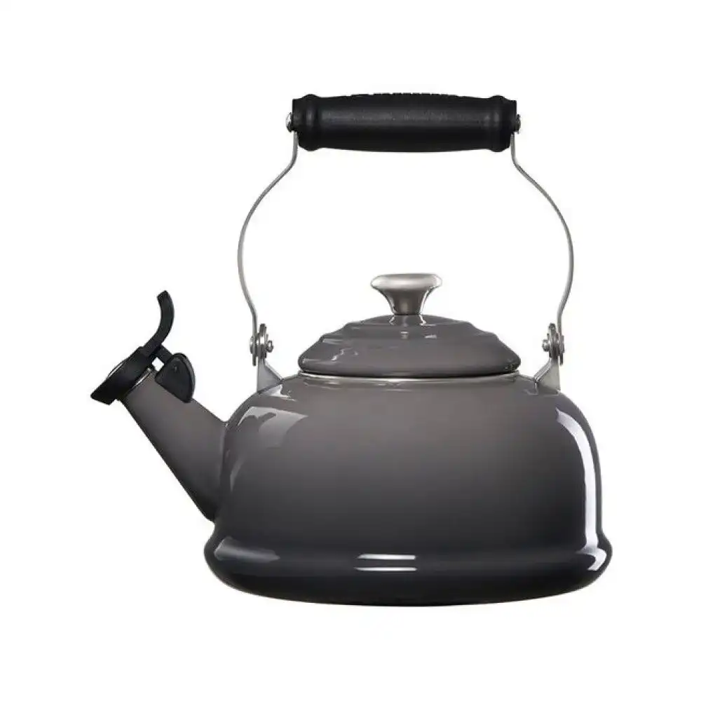 Alternative view of Le Creuset 1.7 Qt. Classic Whistling Kettle | Oyster Grey