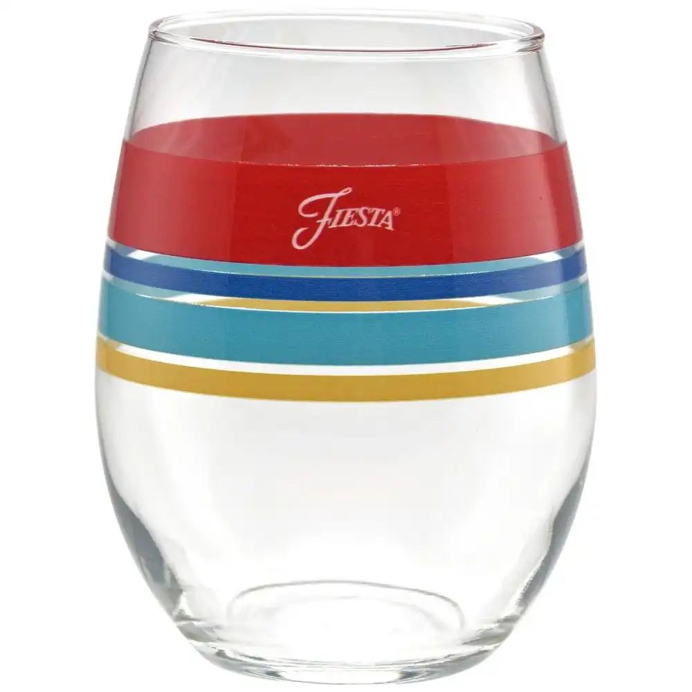 Alternative view of Fiesta® 15oz Stemless Wine Glasses (Set of 4) | Edgeline Vibrant