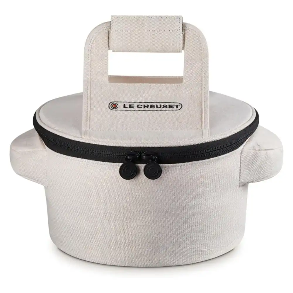 Alternative view of Le Creuset Round Dutch Oven Tote Bag (Ecru) | For 4.5 Qt. & 5.5 Qt. Le Creuset Round Dutch Ovens