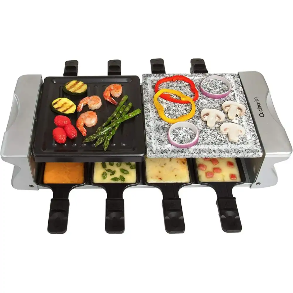 CucinaPro 8-Pan Deluxe Raclette