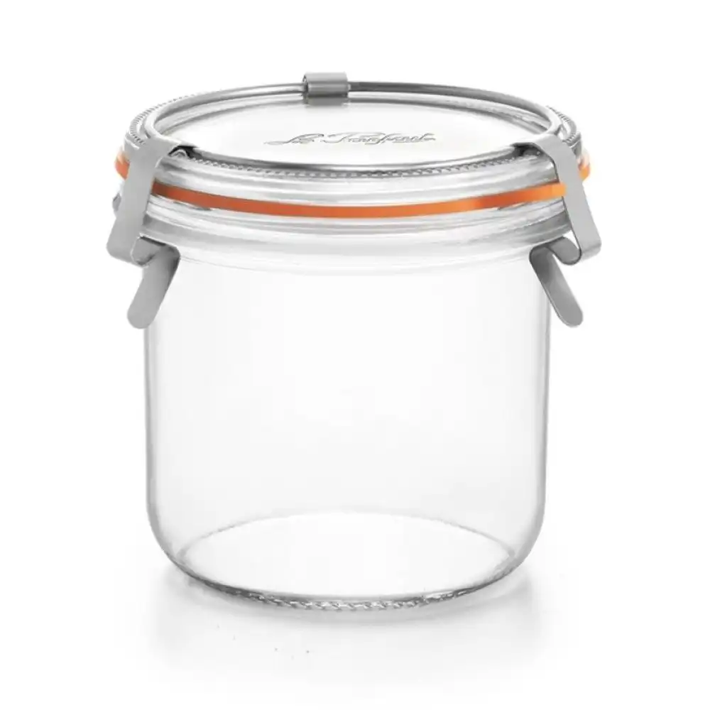 Le Parfait 425ml Bistrot French Glass Canning Jar with 86mm Removable Lid