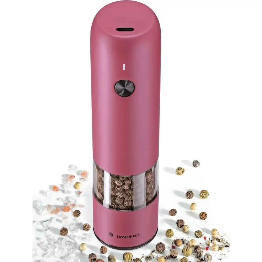 Alternative view of Frieling Koln Rechargeable Salt or Pepper Mill | Pink