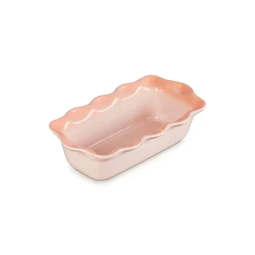 Le Creuset Heritage 9" Fluted Loaf Pan | Pêche