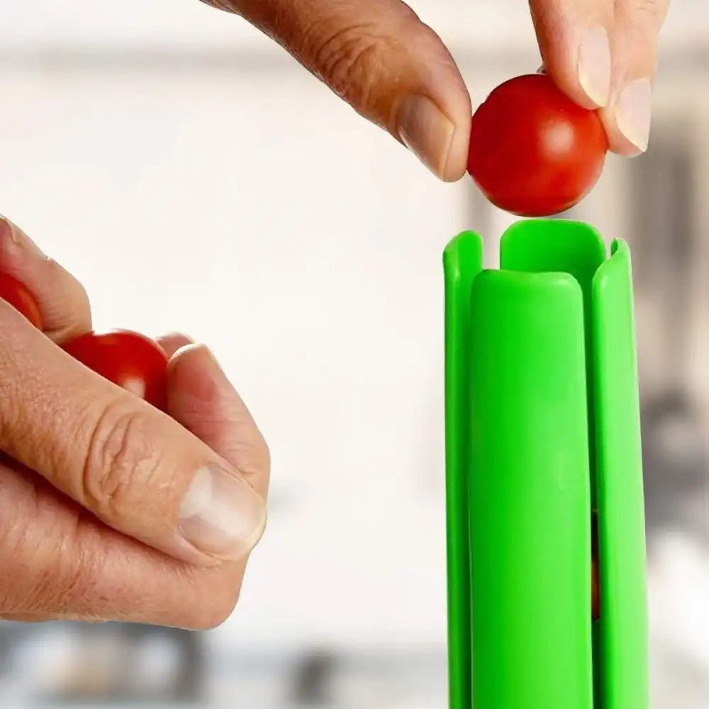 Alternative view of Norpro Veggie Tube Cutting Guide