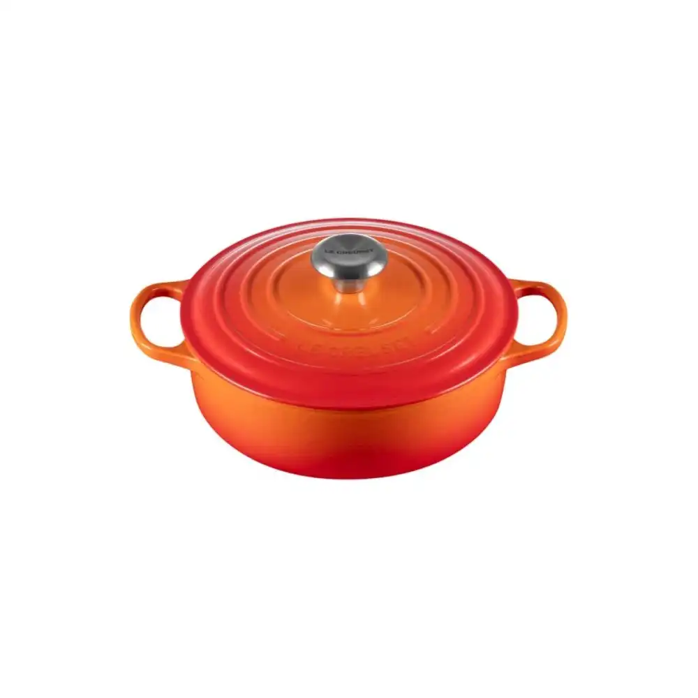 Le Creuset Signature 3.5 Quart Round Wide Oven | Flame