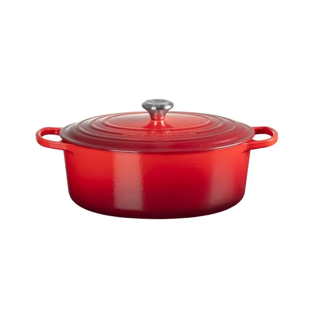 Alternative view of Le Creuset Signature 8 Qt. Oval Dutch Oven | Cerise