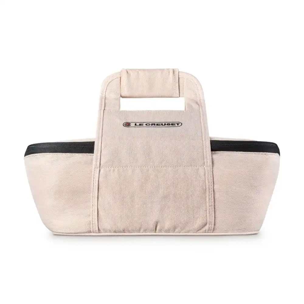 Alternative view of Le Creuset Rectangular Bakeware Tote Bag (Ecru) | For Heritage Collection Rectangle Bakeware