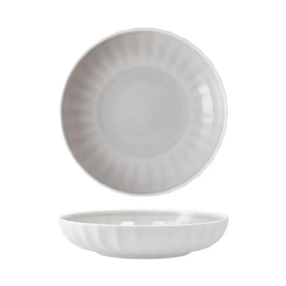 Fortessa Blyss Bone China 8.6" Dinner Bowl (24oz) | Gray