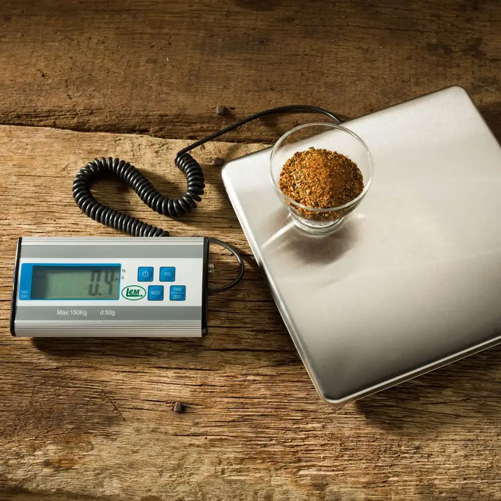 Alternative view of LEM Stainless Steel Digital Scale | 330 lb