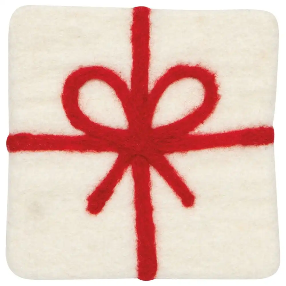 Alternative view of Danica Jubilee Felt Wool Coasters (Set of 4) | Presents Christmas