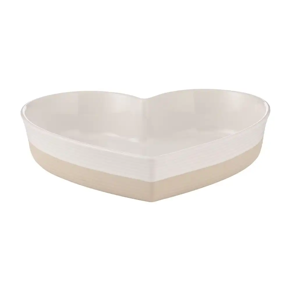 Mason Cash Rustic Charm 11" Heart-Shaped Pie Dish/Roaster